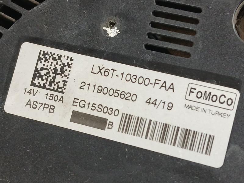 Recambio de alternador para ford focus iv (hn) 1.5 ecoblue referencia OEM IAM 2449470  