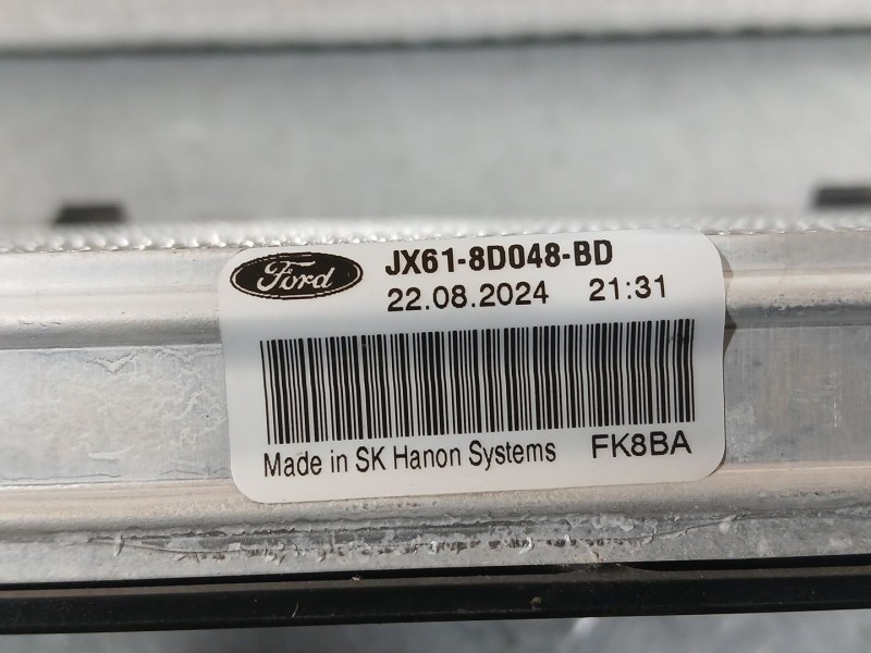 Recambio de radiador agua adicional para ford focus iv (hn) 1.5 ecoblue referencia OEM IAM   