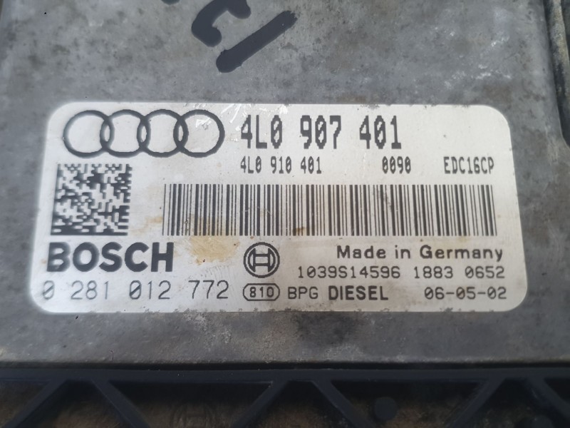 Recambio de centralita motor uce para audi q7 (4lb) 3.0 tdi quattro referencia OEM IAM   