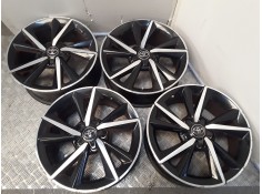 Recambio de juego llantas aluminio para toyota auris (-e18) 1.8 hybrid (zwee186) referencia OEM IAM 7X17 5 TORN ET50 ALUMINIO RO