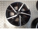 Recambio de juego llantas aluminio para toyota auris (-e18) 1.8 hybrid (zwee186) referencia OEM IAM 7X17 5 TORN ET50 ALUMINIO RO