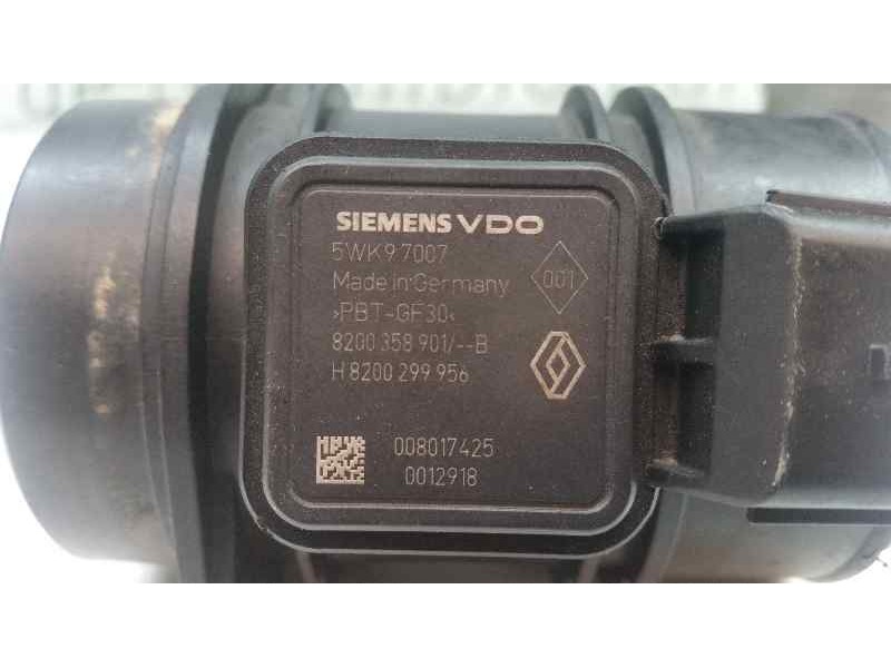 Recambio de caudalimetro para renault laguna iii authentique referencia OEM IAM 5WK97007 8200358901B SIEMENS VDO