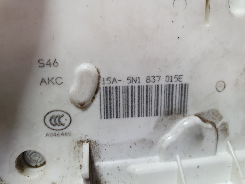 Recambio de cerradura puerta delantera izquierda para volkswagen tiguan (5n1) advance bluemotion referencia OEM IAM 5N1837015E  