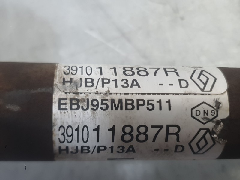Recambio de transmision delantera izquierda para mitsubishi asx (vsx_, vse_) 1.3 mhev (vsxg3) referencia OEM IAM 391011887R  