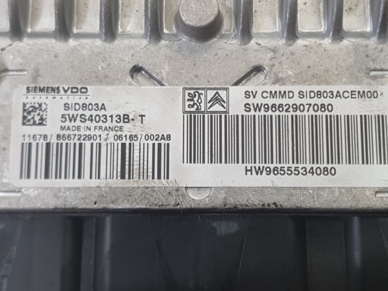 Recambio de centralita motor uce para peugeot 307 sw (3h) 2.0 hdi 135 referencia OEM IAM 6580QE  