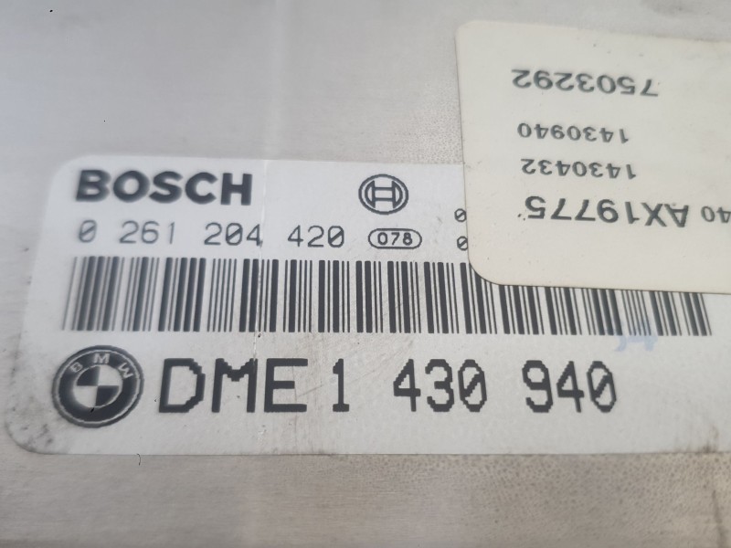 Recambio de centralita motor uce para bmw 3 (e46) 316 i referencia OEM IAM   