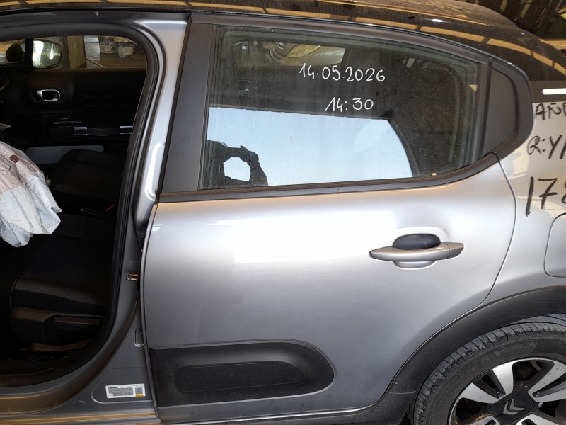 Recambio de puerta trasera izquierda para citroën c3 iii (sx) 1.5 bluehdi 100 (sxyhyp, sxyhtu) referencia OEM IAM 9812716780  