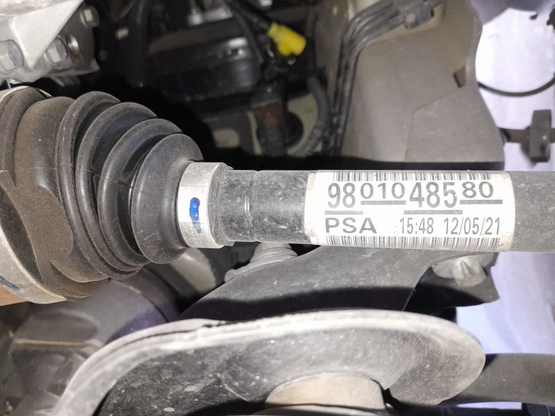 Recambio de transmision delantera izquierda para citroën c3 iii (sx) 1.5 bluehdi 100 (sxyhyp, sxyhtu) referencia OEM IAM 9800387