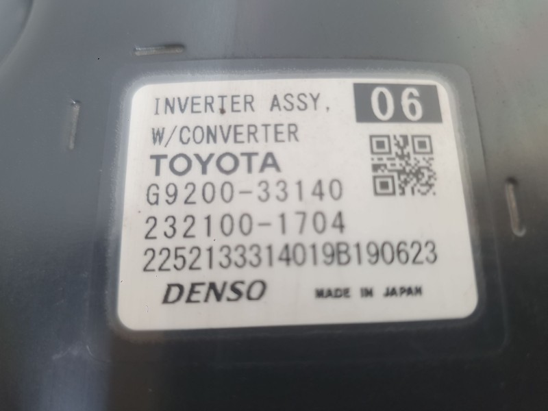 Recambio de convertidor para lexus es 300h referencia OEM IAM G920033140 2321001704 