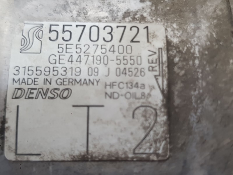 Recambio de compresor aire acondicionado para opel corsa d (s07) 1.3 cdti (l08, l68) referencia OEM IAM 95516233 93190815 