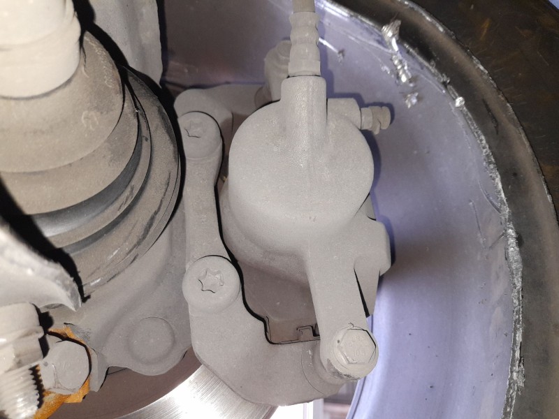Recambio de pinza freno delantera izquierda para citroën c4 cactus 1.2 vti 82 referencia OEM IAM 1608690980  
