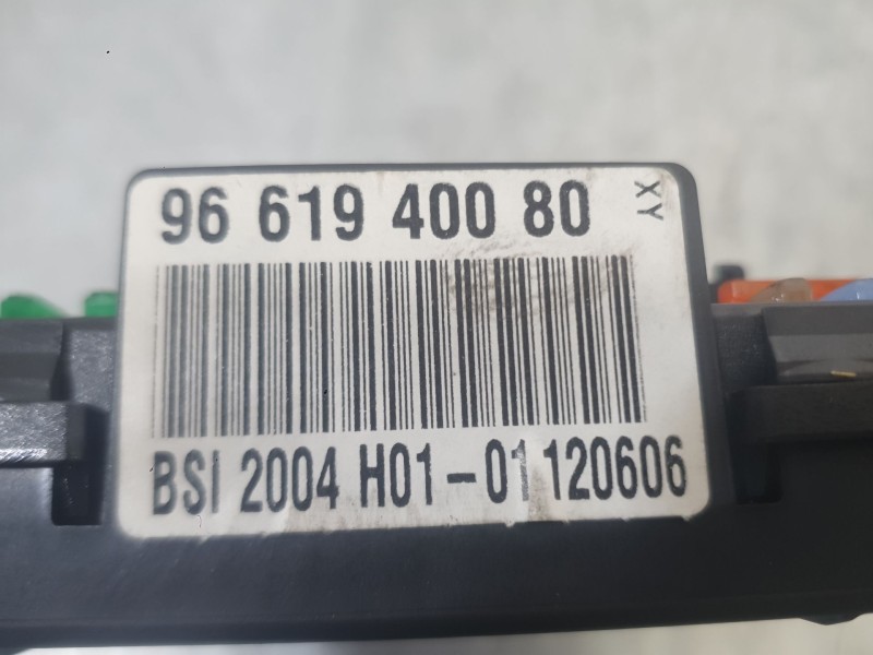 Recambio de caja reles / fusibles para peugeot 307 sw (3h) 2.0 hdi 135 referencia OEM IAM 9661940080 BSI 