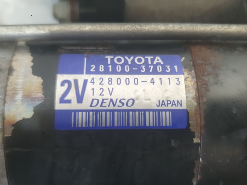 Recambio de motor arranque para toyota rav 4 iii (_a3_) 2.0 (zsa35_) referencia OEM IAM 2810037032  