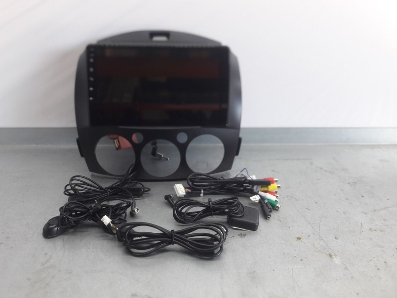 Recambio de sistema navegacion gps para mazda 2 (de_, dh_) 1.4 mzr-cd referencia OEM IAM ANDROID 4+32GB MARCO ROTO
