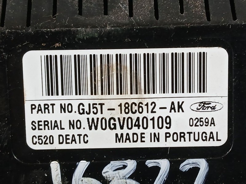 Recambio de mando climatizador para ford kuga ii (dm2) 2.0 tdci referencia OEM IAM 2377241  