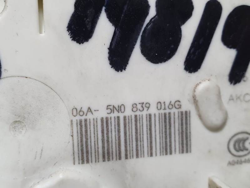 Recambio de cerradura puerta trasera derecha para volkswagen tiguan (5n1) advance bluemotion referencia OEM IAM 5N0839016G  6 PI