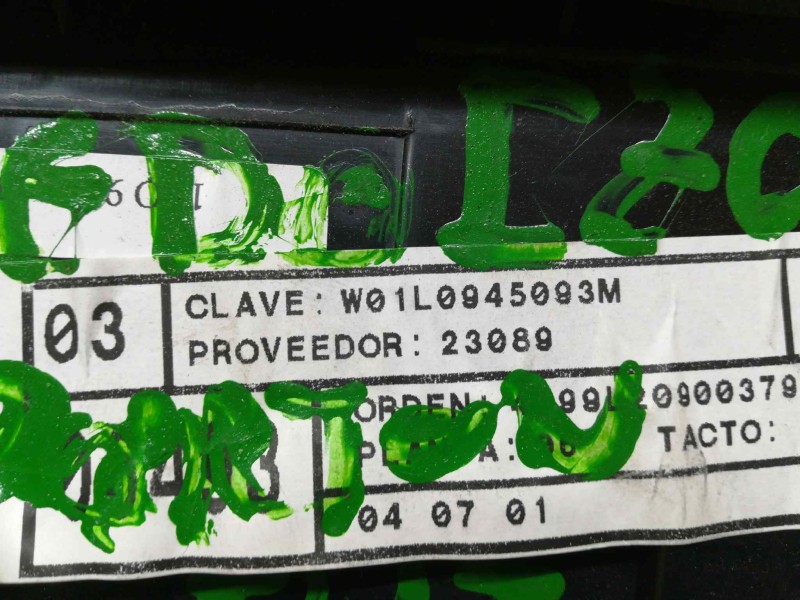 Recambio de piloto trasero izquierdo para seat toledo (1l) referencia OEM IAM W01L0945093M  INTERIOR