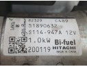 Recambio de motor arranque para fiat doblo cargo (263_) 1.4 natural power referencia OEM IAM 51890632  