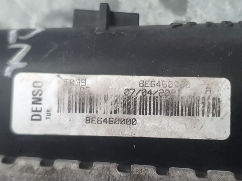 Recambio de radiador agua para fiat doblo cargo (263_) 1.4 natural power referencia OEM IAM   