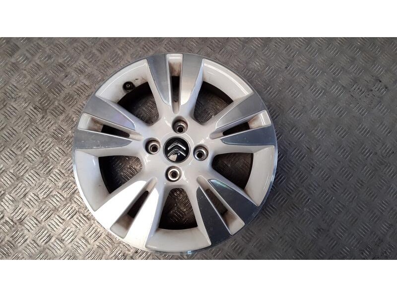 Recambio de llanta aluminio para citroën ds3 (sa_) 1.6 hdi 110 referencia OEM IAM 6X16 4 TORN ET22 ALUMINIO ROZADA ROZADAS