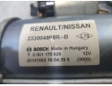 Recambio de motor arranque para renault clio iv (bh_) 1.5 dci 90 referencia OEM IAM 233001073R 233001412R 