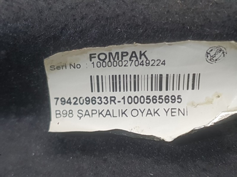 Recambio de bandeja trasera para renault clio iv (bh_) 1.5 dci 90 referencia OEM IAM 794209633R  