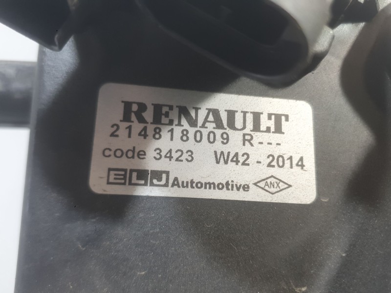Recambio de electroventilador para renault clio iv (bh_) 1.5 dci 90 referencia OEM IAM 214818009R 214818664R 214753416R