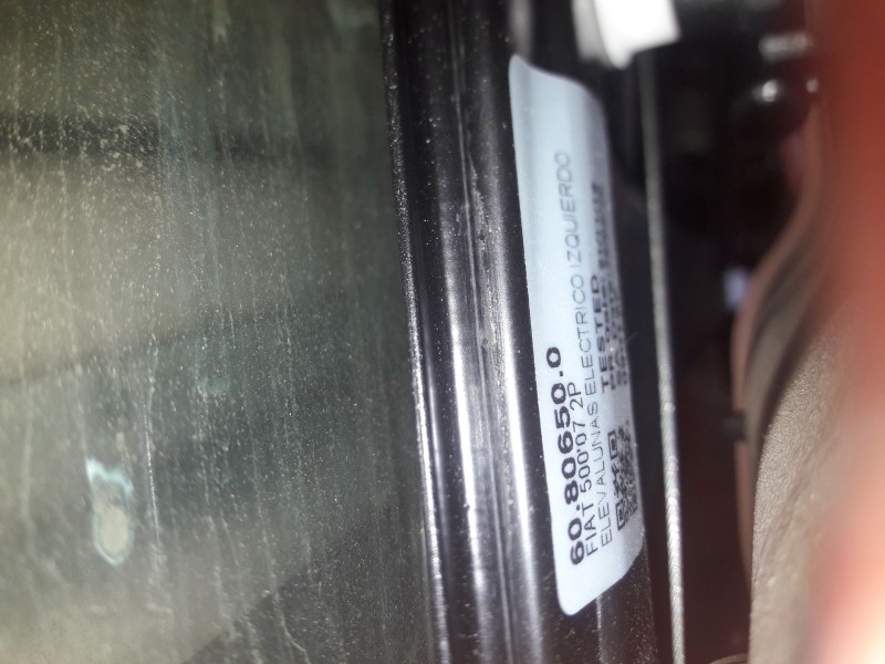 Recambio de elevalunas delantero izquierdo para fiat 500 (312_) 1.4 (312axc1b, 312cxc1b) referencia OEM IAM 71798854 52204608 