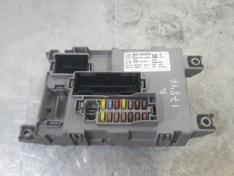 Recambio de caja reles / fusibles para fiat 500 (312_) 1.4 (312axc1b, 312cxc1b) referencia OEM IAM   