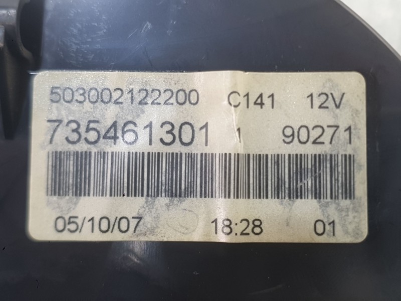 Recambio de cuadro instrumentos para fiat 500 (312_) 1.4 (312axc1b, 312cxc1b) referencia OEM IAM 735590739  