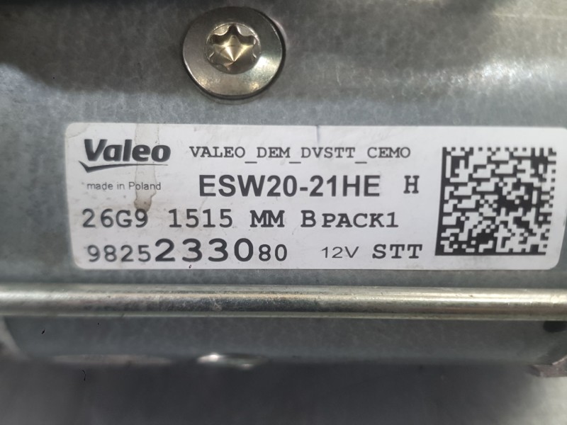 Recambio de motor arranque para peugeot 3008 ii suv (mc_, mr_, mj_, m4_) 1.5 bluehdi 130 referencia OEM IAM 9832577880 166566398