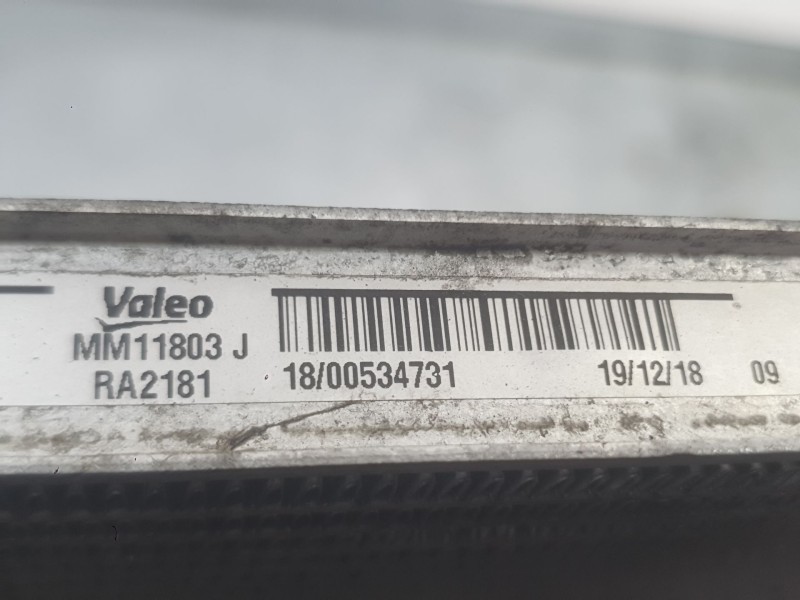 Recambio de radiador agua para peugeot 3008 ii suv (mc_, mr_, mj_, m4_) 1.5 bluehdi 130 referencia OEM IAM 9675747980  