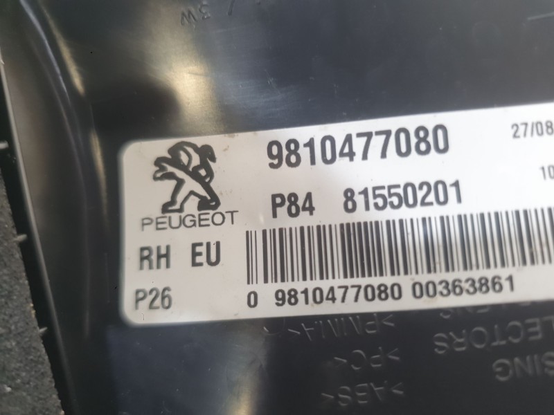 Recambio de piloto trasero derecho exterior para peugeot 3008 ii suv (mc_, mr_, mj_, m4_) 1.5 bluehdi 130 referencia OEM IAM 981