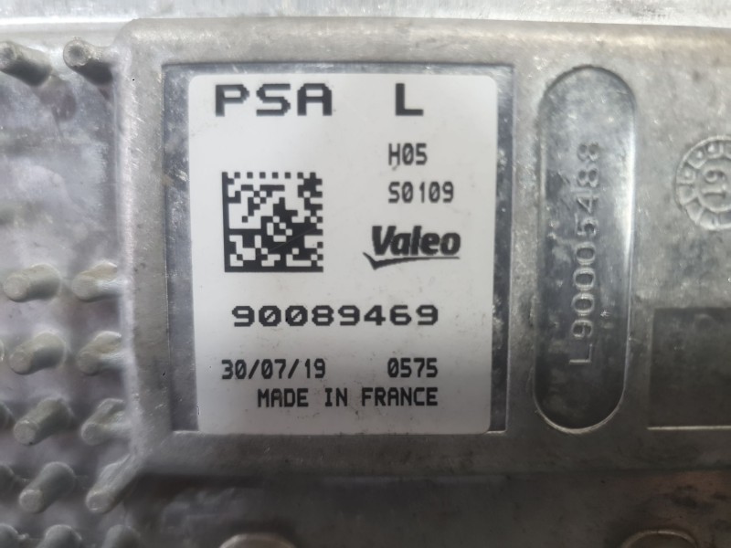 Recambio de centralita faro para peugeot 3008 ii suv (mc_, mr_, mj_, m4_) 1.5 bluehdi 130 referencia OEM IAM  IZQUIERDA 