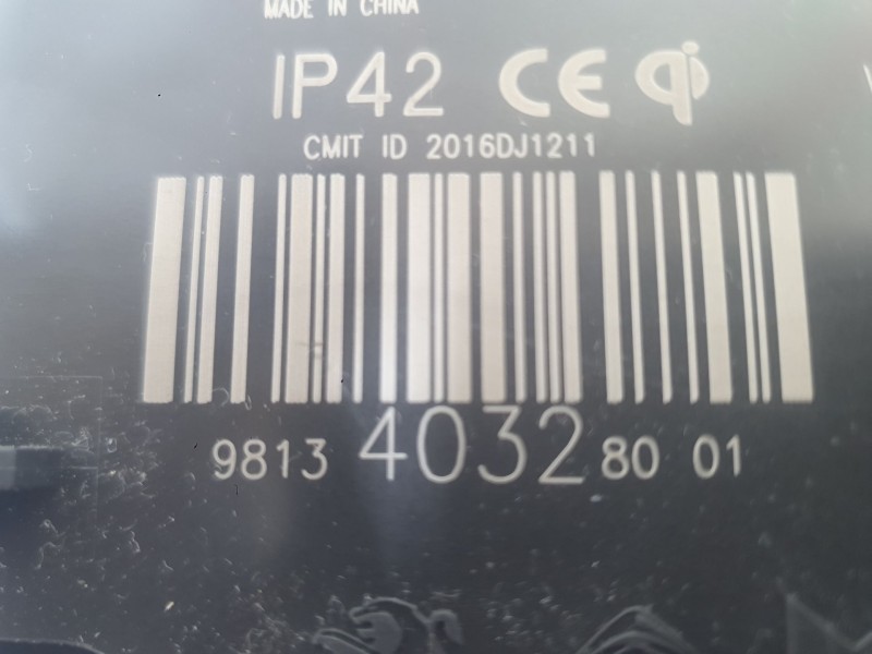 Recambio de modulo electronico para peugeot 3008 ii suv (mc_, mr_, mj_, m4_) 1.5 bluehdi 130 referencia OEM IAM   