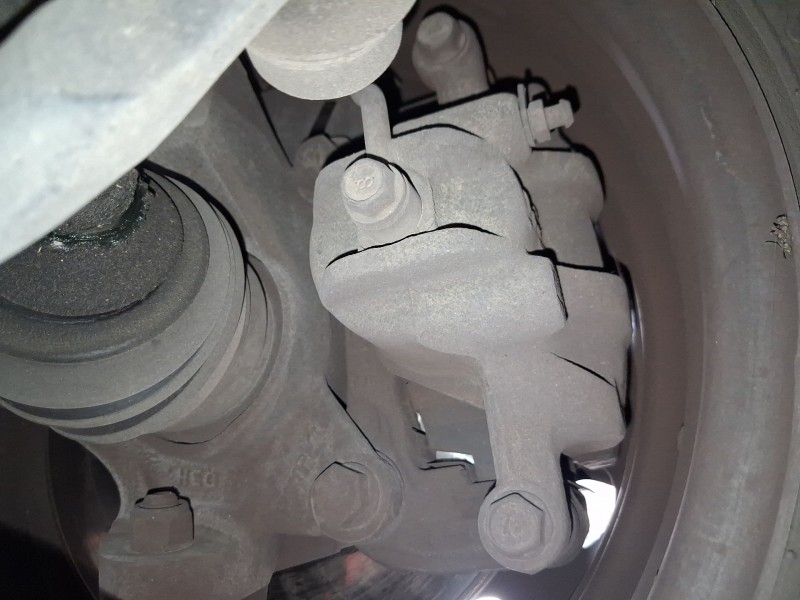 Recambio de pinza freno delantera izquierda para hyundai i20 i (pb, pbt) 1.2 referencia OEM IAM 581801JA10  