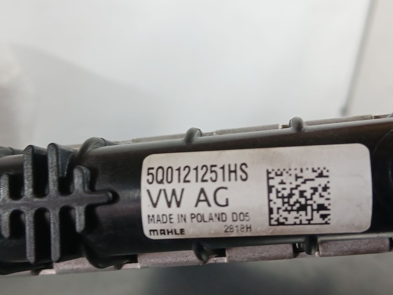 Recambio de radiador agua adicional para volkswagen tiguan (ad1, ax1) 1.5 tsi referencia OEM IAM   
