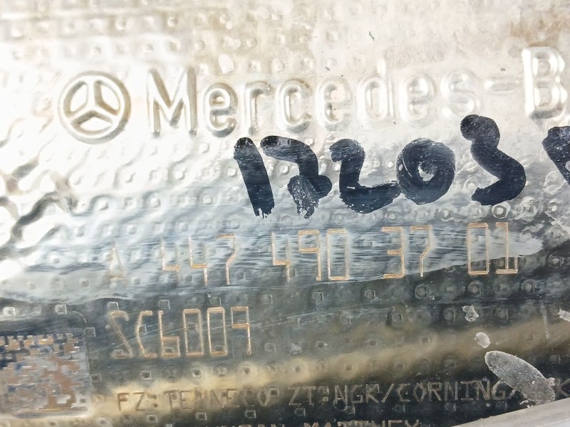 Recambio de filtro de particulas para mercedes-benz vito tourer (w447) 114 cdi 4-matic (447.701, 447.703, 447.705) referencia OE