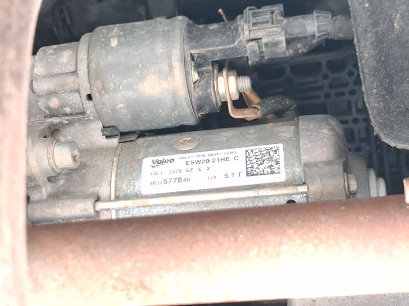 Recambio de motor arranque para peugeot 2008 ii (ud_, us_, uy_, uj_, ur_, uc_) 1.5 bluehdi 130 referencia OEM IAM 9832577880  