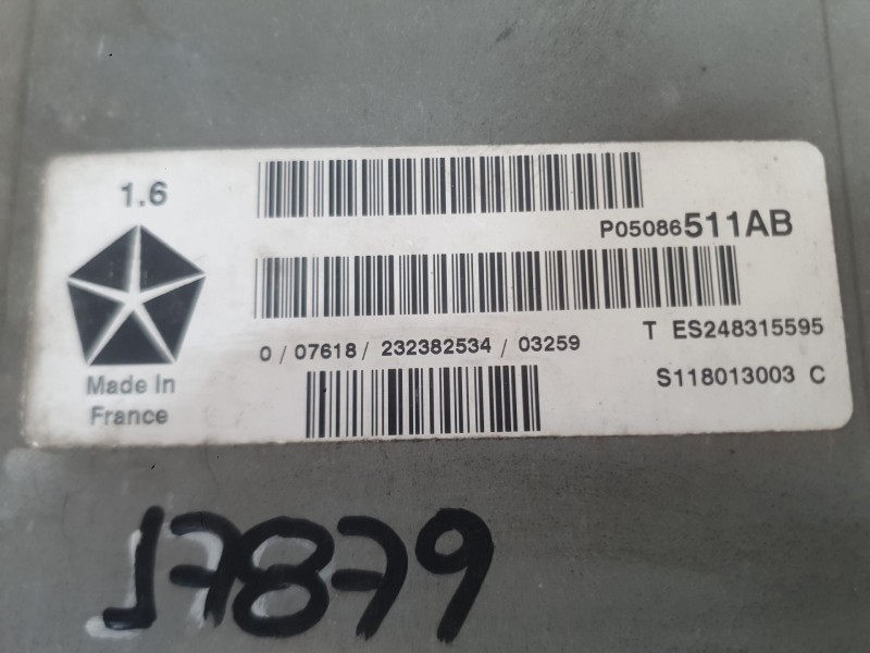 Recambio de centralita motor uce para chrysler neon ii 1.6 referencia OEM IAM 05293223AC  