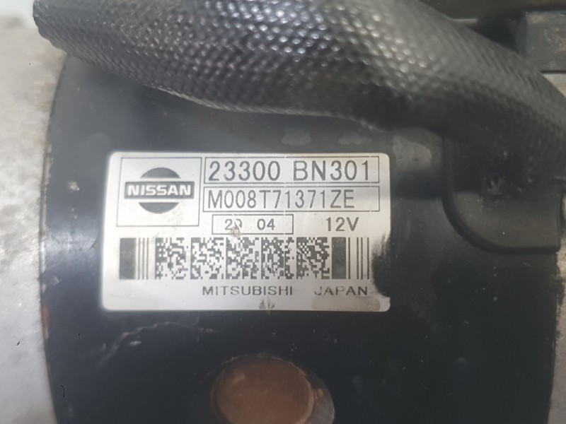 Recambio de motor arranque para nissan almera ii hatchback (n16) 2.2 dci referencia OEM IAM 23300BN302  