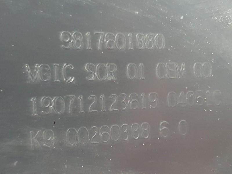Recambio de deposito adblue para opel combo furgoneta/monovolumen (k9) 1.5 d referencia OEM IAM   