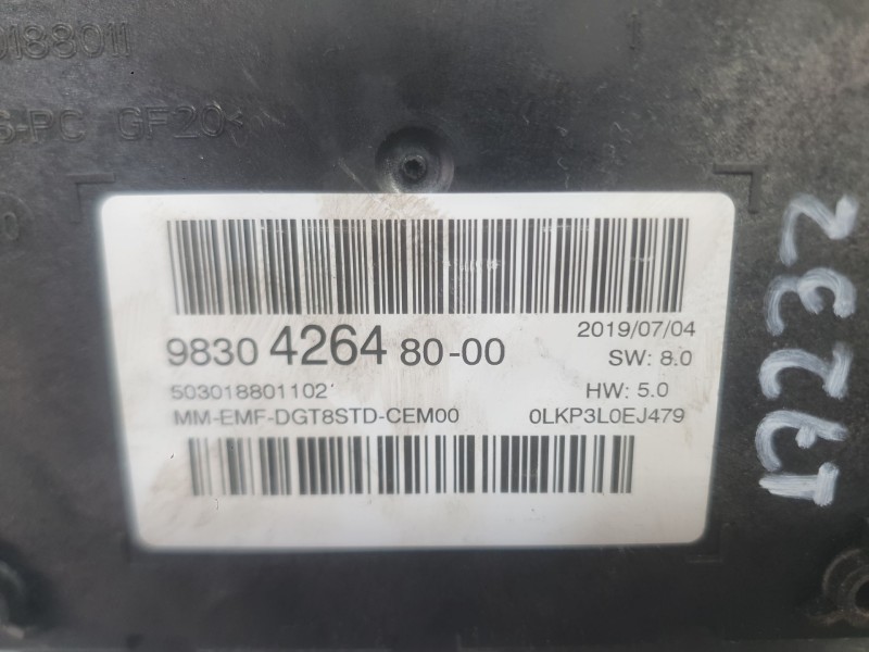 Recambio de sistema navegacion gps para opel combo furgoneta/monovolumen (k9) 1.5 d referencia OEM IAM 98162661ZD  