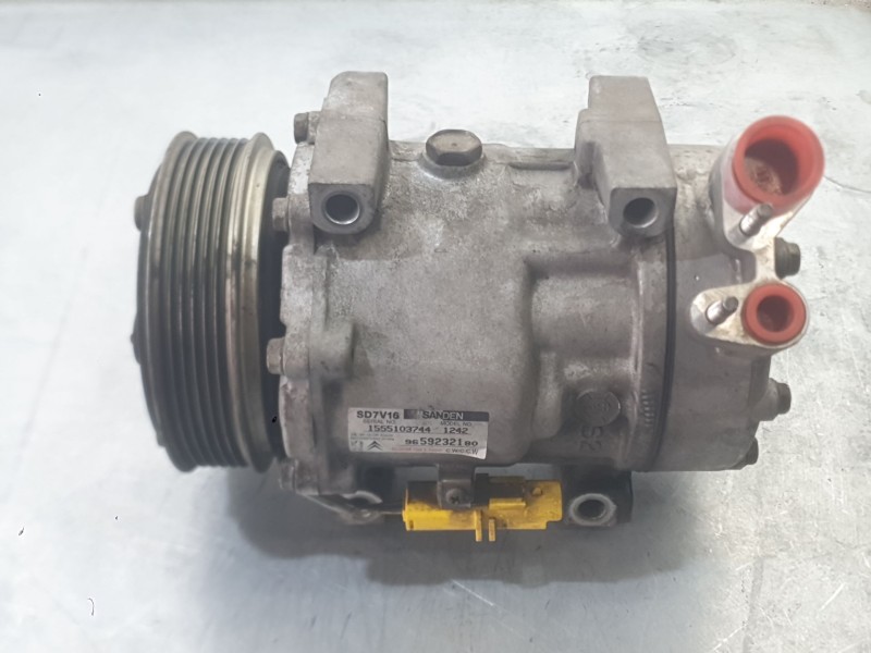 Recambio de compresor aire acondicionado para citroën xsara picasso (n68) 1.6 hdi referencia OEM IAM 9800851980 6453YK 
