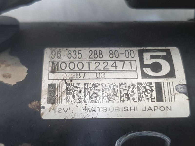 Recambio de motor arranque para citroën xsara picasso (n68) 1.6 hdi referencia OEM IAM 5802Z8 5802EG 