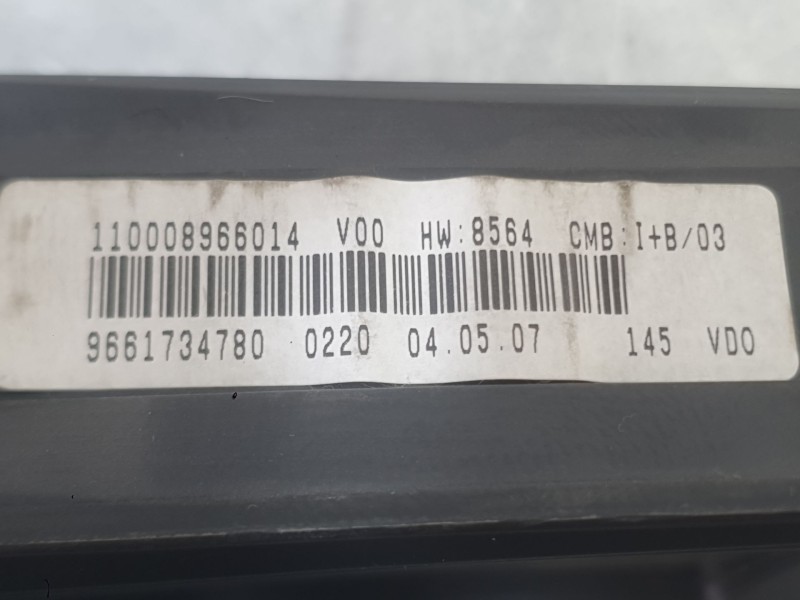 Recambio de cuadro instrumentos para citroën xsara picasso (n68) 1.6 hdi referencia OEM IAM 6105G4  