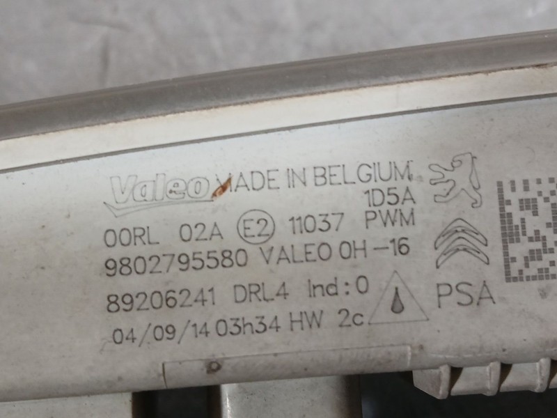 Recambio de piloto delantero izquierdo para peugeot 308 ii (lb_, lp_, lw_, lh_, l3_) 1.6 bluehdi 120 referencia OEM IAM   