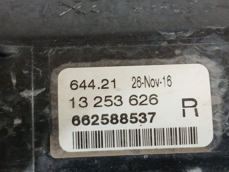 Recambio de faro antiniebla derecho para opel corsa e (x15) 1.4 (08, 68) referencia OEM IAM 13253626  