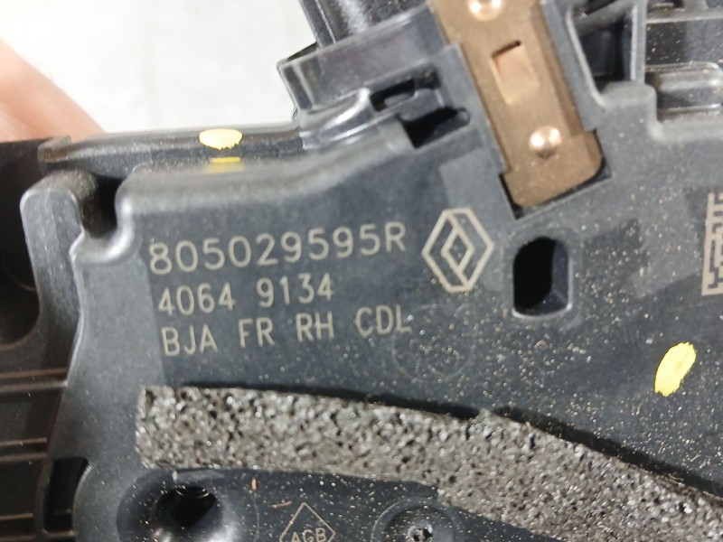 Recambio de cerradura puerta delantera derecha para renault clio v (b7_) 1.0 tce 100 (b7mt) referencia OEM IAM 805029595R  
