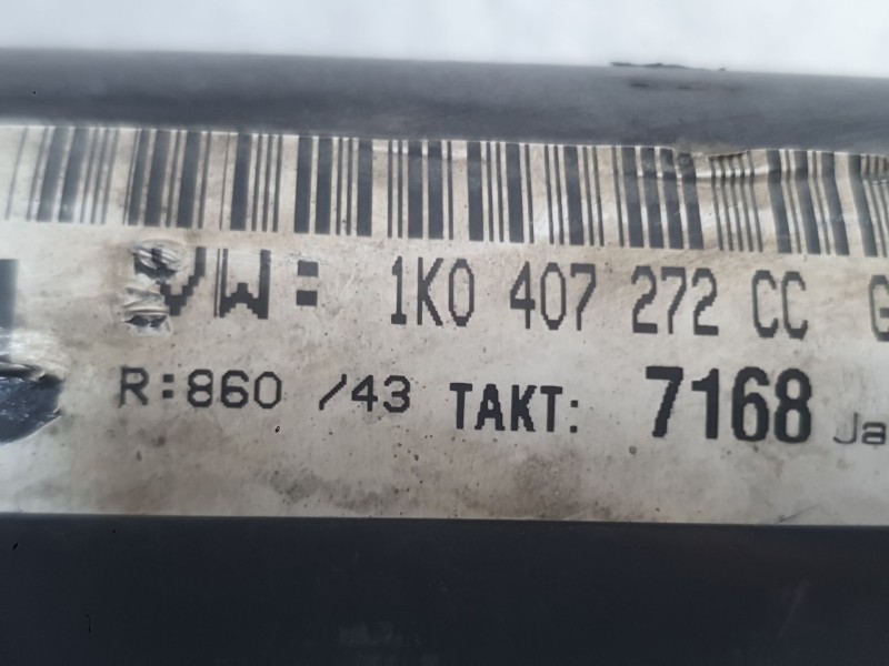 Recambio de transmision delantera derecha para volkswagen golf v (1k1) 1.9 tdi referencia OEM IAM 5Q0407272FF  